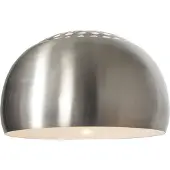 QAZQA Abat-jour rond en acier pour lampadaire arc XXL
