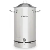 Klarstein Maischfest Cuve de fermentation 30 litres avec tube - inox 304