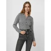Vero Moda Body 'Erika' noir / blanc