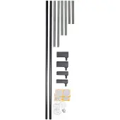 BabyDan Rallonge barrière de sécurité Extend-A-Gate Blanc 14 cm Métal