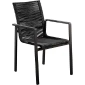 Yoi Chaise de Jardin Yoi Ishi Black Rope Black