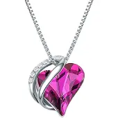 Rafaela Donata Chaîne fuchsia / argent