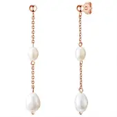 Valero Pearls Boucles d'oreilles or rose