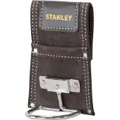 Stanley Porte-marteau en cuir véritable - - Accessoire de bricolage - Marron