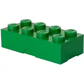 LEGO Boîte à Repas - 8 Boutons - 1,5 L - Dark Green - - UneTaille - Boîte à Repas