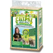 Chipsi Green Apple - 60 L - Litière à base de sciure de bois tendre et parfum pomme