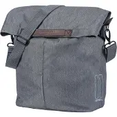 Basil City,Shopper pour vélo 14-16L Grey Melee