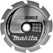Makita B -08159 Lame Carbure - Makblade - 165 X 20 - 10 Dents - Bois