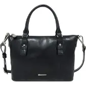 Claudio ferrici Ferrici Old Leder Handtas Tote Navy