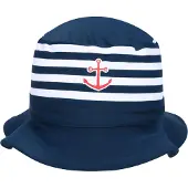 Playshoes Chapeau marine / rouge clair / blanc