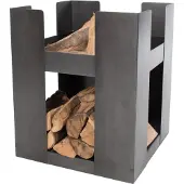 RedFire Brasero Hola 50x50x60cm acier - noir