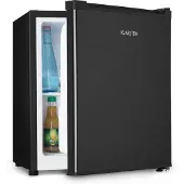Klarstein Mini Frigo de Chambre pour Boissons 41 L, Petit Frigo Silencieux, Mini Bar Intérieur, Bières, Petit Refrigerateur Camping, Bureau, Frigo Cosmetique, Noir