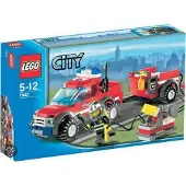 LEGO City 7942 Le 4x4 des pompiers et sa remorque