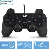 Ewent Mannette filaire pour PC Play Wired Noir