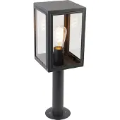 QAZQA Lampadaire d'extérieur gris 50 cm IP44 - Sutton