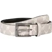 JOOP! Ceinture 'Coll' greige / blanc