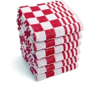 Byrklund Torchon de Cuisine Byrklund Clean & Fresh Rouge (Lot de 6)