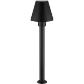 LumenXL Lampe d'extérieur sur pied Bruno noire - 80 cm