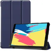 IMoshion Coque tablette Trifold Lenovo Tab M8 / M8 FHD - Bleu foncé