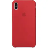 Apple iPhone Xs Max Coque arrière en Silicone RED
