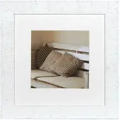 Henzo Driftwood 20x20 Cadre blanc