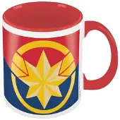 DC Comics Noname Marvel - Captain Marvel - Mug Intérieur Coloré 315ml