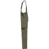 Tricorp Bib & Brace Twill Cordura cottes à brettelle unisex Vert Miltaire - Tricorp T67 - Taille 54