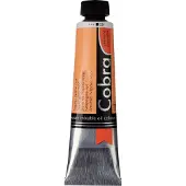 Cobra Peinture à l'huile - - Artistes de Naples - Jaune Rouge - Tube 40ml - Watermixable