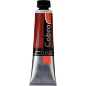 Cobra Peinture à l'huile watermixable - - Madder Lake - Tube 40ml - Rouge - Artistes