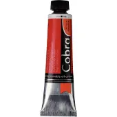 Cobra Couleur l'huile diluable l'eau Cobra Tube de 40 ml - Rouge de cadmium fonc