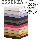 Essenza Drap housse en satin de coton 220TC, hauteur des coins jusqu'à 30 cm
