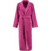 Cawö Peignoir Cawö 806 Uni Sjaalkraag Women Pink-48 / 50