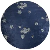 Essenza Tapis Essenza Lauren Carpet Indigo Blue (ø 180 cm)