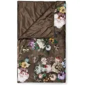 Essenza Dessus de Lit Essenza Fleur Chocolate-240 x 100 cm