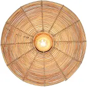 Light & Living - applique murale - Mataka - marron - rotin - E27 - 1860030