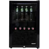 Husky Refroidisseur de bar | Noir | 48x43x69 | 71 litres