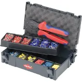 Knipex 97 90 21 - Assortiment de sertissages pour raccords de câble