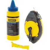 Stanley 0-47-465 - Set Cordeau Traçeur Powerwinder 30m