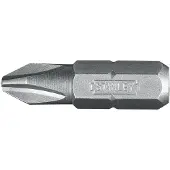 Stanley Black & Decker Deutschland Embouts de vissage - - 168950B - 25 embouts - Phillips No. 3 - 25 mm