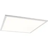 QAZQA Plafonnier blanc avec LED et variateur avec télécommande - Liv