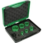 HiKOKI 752172 Cassette de scies trépans - bimétal électricien - (Jeu de 9pcs)