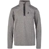 Protest Pull de Ski Protest Boys Willowy 1/4 Zip Top Dark Grey Melee-Taille 140