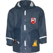 Playshoes Veste fonctionnelle 'Feuerwehr' bleu foncé