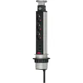 Brennenstuhl bloc multiprise "Tower Power", 3x, USB