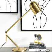 Furnilux Lampe de Table By-Boo Sleek Gold