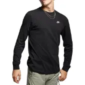 Nike T-Shirt 'Club' noir / blanc