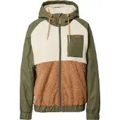 Iriedaily Veste mi-saison 'Arctikmix' caramel / olive / blanc cassé
