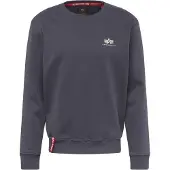 Alpha industries Sweat-shirt gris foncé / blanc naturel