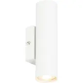 QAZQA Applique murale moderne blanche 2 lumières - Jeana