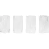 Ferm Living Ripple Verrines Verres Set de 4 Clear